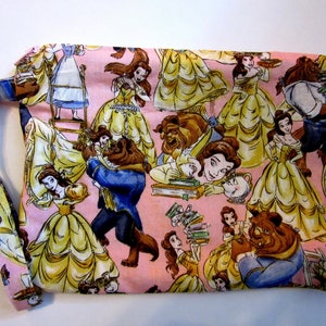 Beauty and the Beast Wristlet Zip Pouch