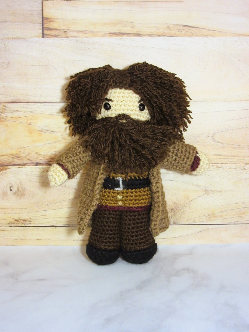 Hagrid Magical Mates Amigurumi Crochet Doll Harry Potter image 2