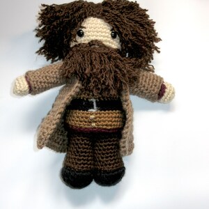 Hagrid Magical Mates Amigurumi Crochet Doll Harry Potter image 4
