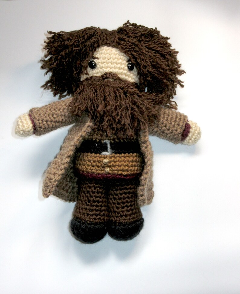Hagrid Magical Mates Amigurumi Crochet Doll Harry Potter image 4