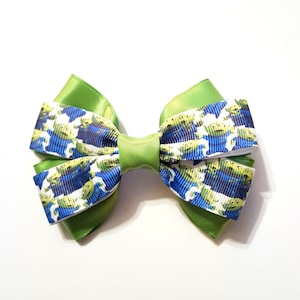 Green Aliens Toy Story Grosgrain Cosplay Hair Bow Disneybound