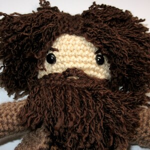Hagrid Magical Mates Amigurumi Crochet Doll Harry Potter image 5