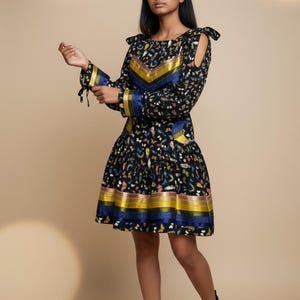 aboriginal formal dresses Aboriginal Art Inspiration Sleeveless Dress ceremony dresses dresses for  official occasions elegant