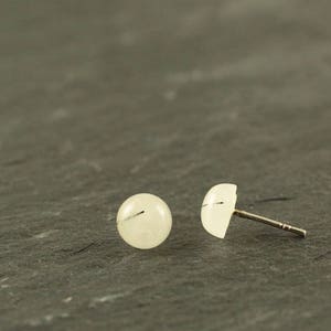 Stud earrings, post earrings, silver stud earrings, silver studs, tiny earrings, tiny stud earrings, tiny studs, stone earrings, ear studs