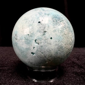 Blue Hemimorphite Sphere