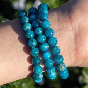 Blue Apatite Bracelet