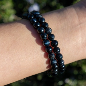 Blue Tigers Eye Bracelet (Variety)