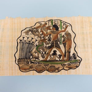 Hunting in the marshes- Nebamun- Egyptian Papyrus