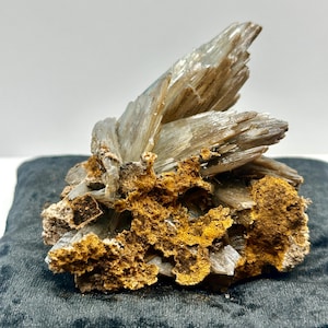Blue Barite Cluster