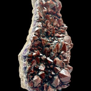 Auralite 23 Red Cap Cluster with Hematite