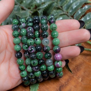 Ruby Zoisite Bracelet