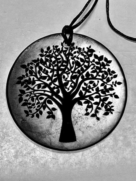Ciondolo Albero Della Vita In Shungite - Italia - Foto 5