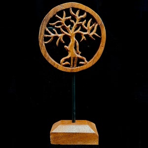 Circle Wood Carving