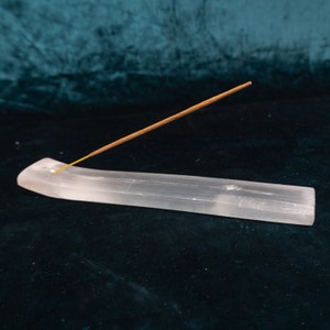 Selenite Incense Holder