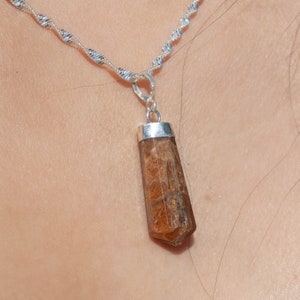 Garnet Pointed Pendant (Variety)