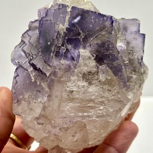 Cubic Purple Fluorite