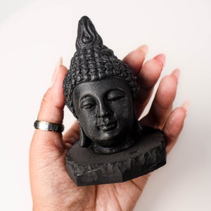 Shungite Buddha Figure