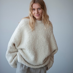 Oversized sweater, balloon sweater, oversized jumper, chunky sweater, chunky jumper, heavy knitting oversized sweater, alpaca wool sweater