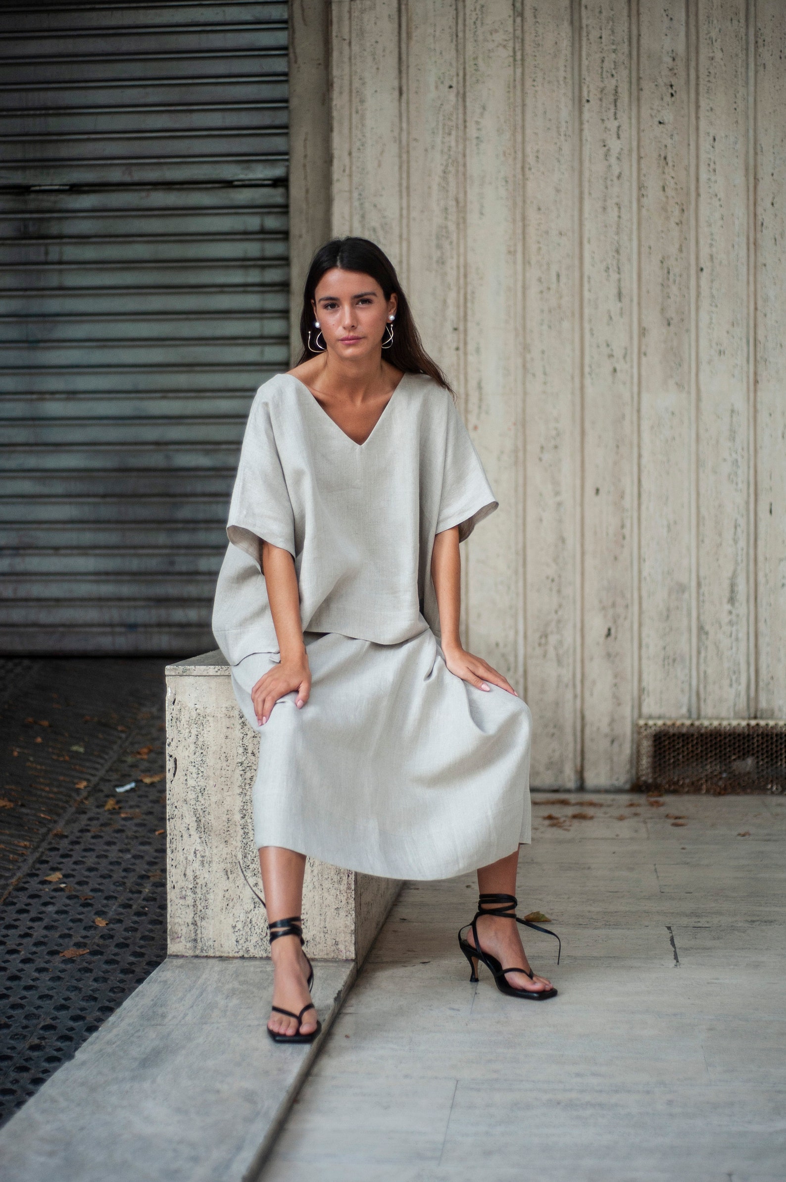 Linen Kimono Top Linen Kimono Linen Blouse Linen Kimono Etsy UK