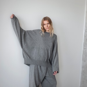 oversized lightweight sweater, loose sweater, oversize jumper, knitted jumper, minimalist casual jumper, one size sweater, lightweight