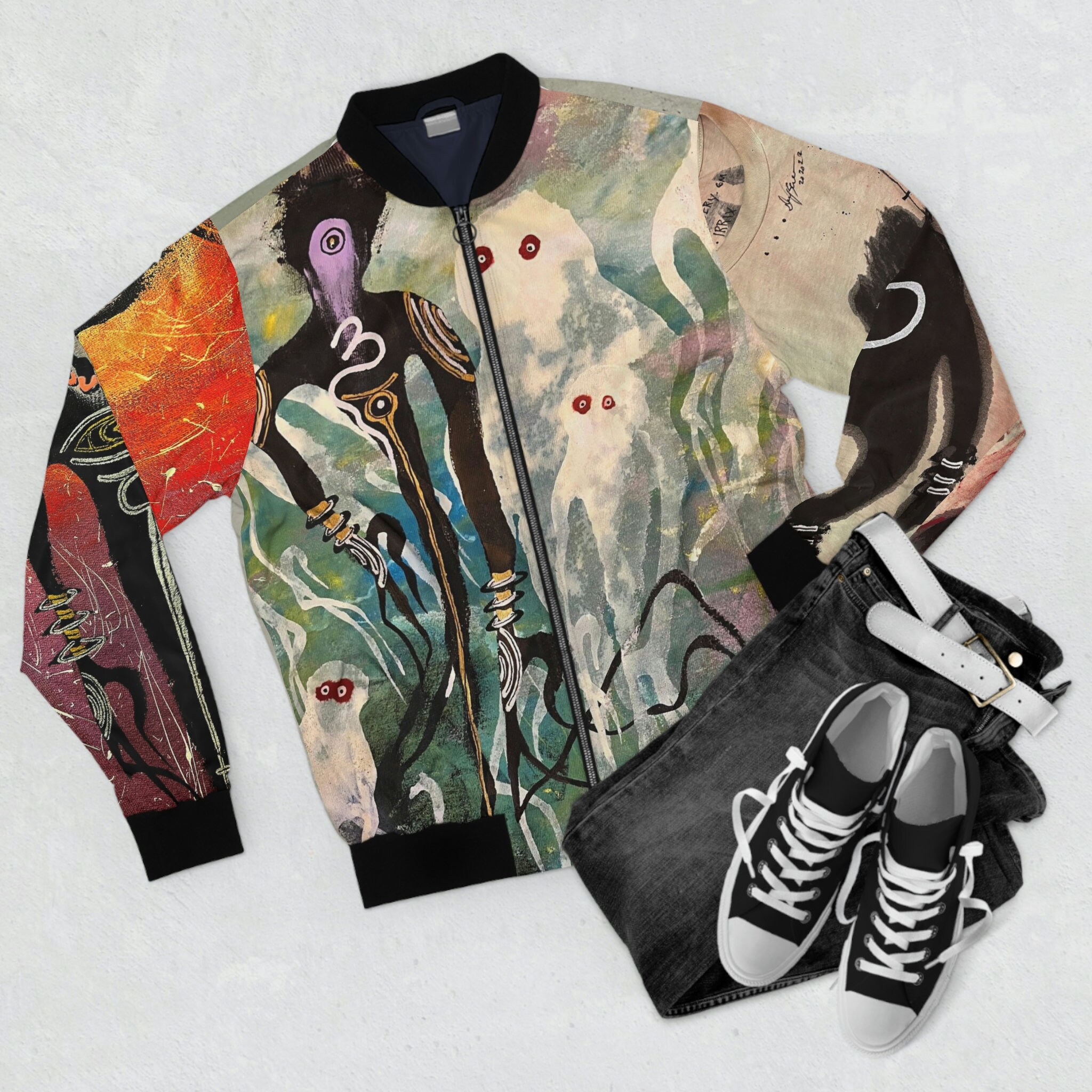 Walking Museum: Men's Bomber Jacket - Etsy