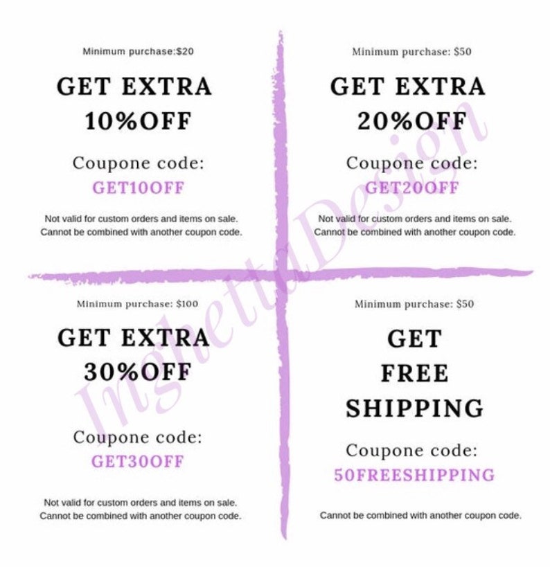 Coupon Codes. Do Not Purchase This Listing Coupon Codes Can Etsy