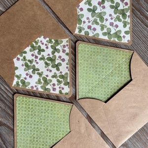 Letter writing set, Lined envelopes, Foil floral greenery liner, Valentines wedding stationery, love letter, Penpal snailmail junk journal
