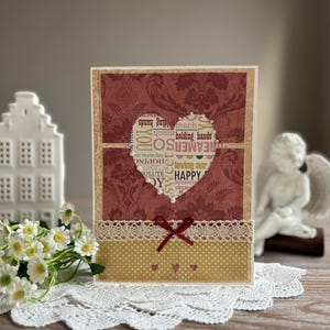 Tarjeta romántica positiva, tarjeta de cumpleaños para novio o novia, día de San Valentín, regalo de primer, segundo y tercer aniversario, relación a larga distancia
