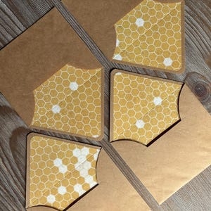 Lined envelopes set, Letter writing set, Cotton writing paper, Anniversary gifts, Honey yellow envelope, long distance love letter, Penpal