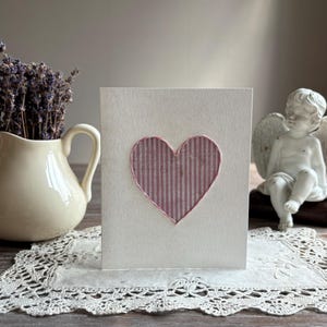 Minimalism heart card, Birthday card boyfriend, Valentines day card for him, Heart greeting card, anniversary long distance relationships
