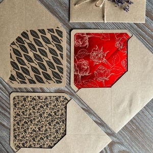 LAST SET. Letter writing set: lined envelopes, red roses foil, cotton writing paper, Wedding engagement love letter, valentines gift