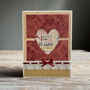 Tarjeta romántica de San Valentín, tarjeta de cumpleaños con forma de corazón, regalo de aniversario de 2 años para novio y novia, relación a larga distancia, regalo de San Valentín