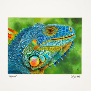 colorful iguana: Bejeweled image 2