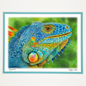 colorful iguana: Bejeweled image 3