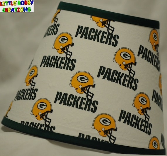 Nfl Football Green Bay Packers Fabric Lamp Shade 12 Sizes To Nfl Football Green Bay Packers Fabric, Green Bay Packers Lamp Shade
