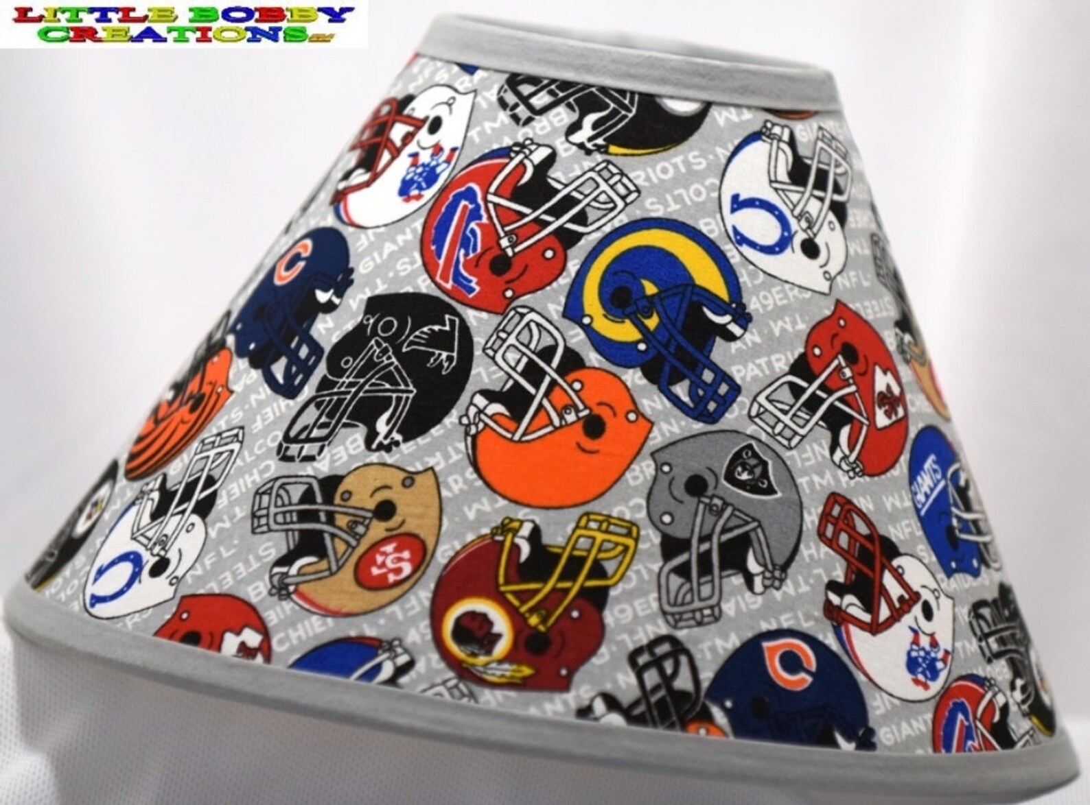 NFL Football Team Helmet Lamp Shade 12 Sizes to Choose From Etsy