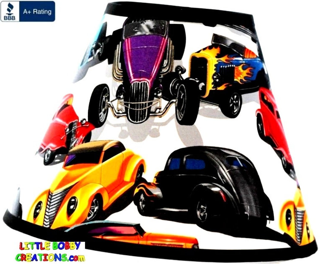 MUSCLE CAR Lamp Shade 18 of 42 Shade Fabrics to Choose From Made From