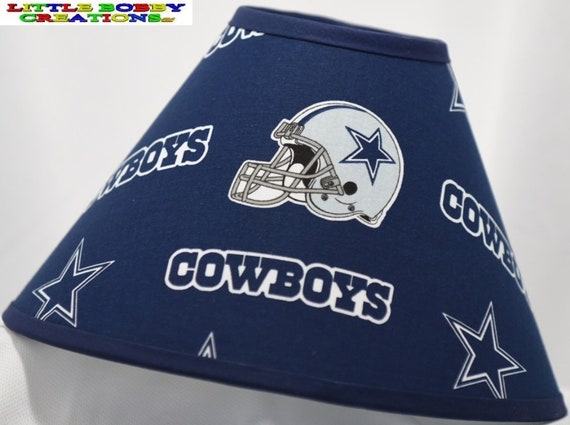 Nfl Dallas Cowboys Fabric Lamp Shade 12, Dallas Cowboys Lamps