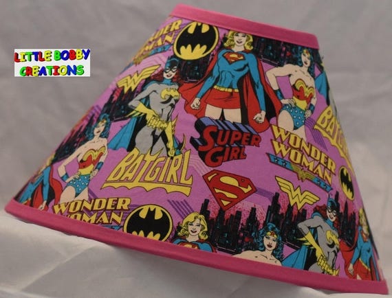 Super Girl and Wonder Woman Tie Men/'s Handmade BatGirl