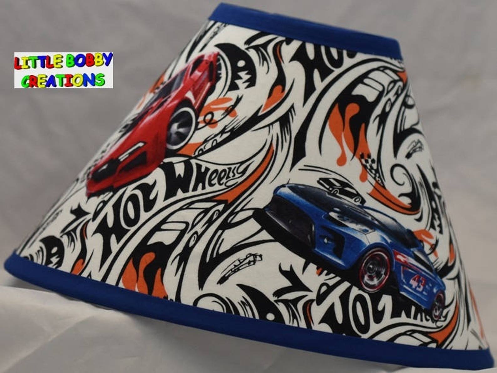 Hot Wheels Fabric Lamp Shade 8 Sizes to Choose From Etsy