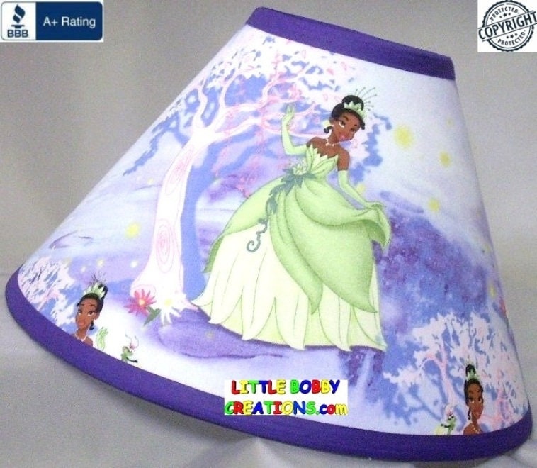 Princess and the Frog Lamp - Etsy