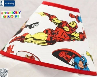 Iron Man Lamp Shade - Comic Book Decor