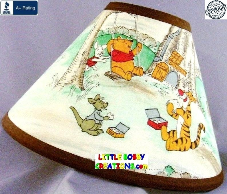 Winnie the pooh lamp cheap shade