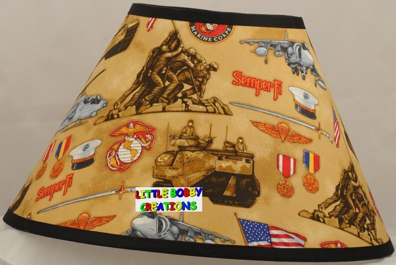 US Military Marine Corp Semper Fi Lamp Shade 12 Sizes to Etsy