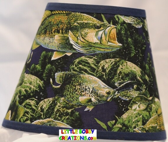 largemouth bass table lamp