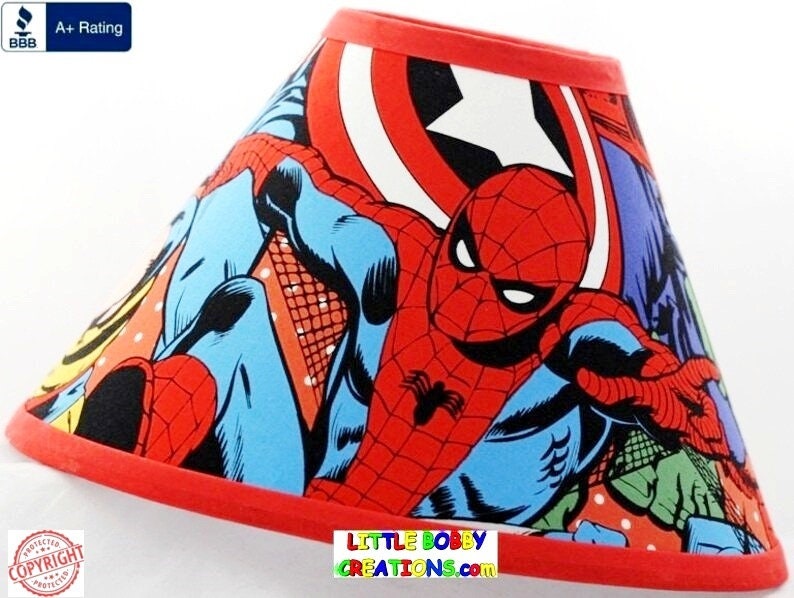 Spiderman lamps for online sale