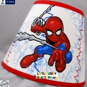 Spiderman lamp top shade asda