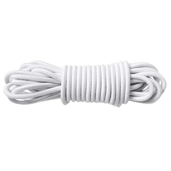 4mm Round Elastic Cord Stretchable Bungee Rope for Sewing Dressmaking Trailers 