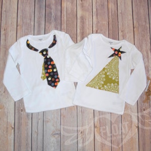 FLOAT&#39;s &quot;Let There Be Light! - Loose Tie&quot; or &quot;Let There Be Light! - Tree & Star&quot; (Onesie or Bodysuit)