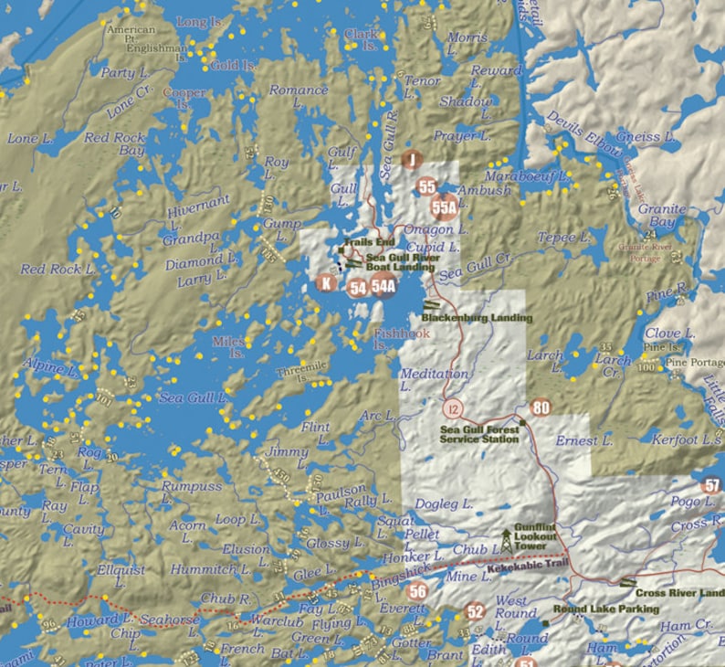 Mural Boundary Waters Canoe Area - Il 794xN.733452047 Nj9b 